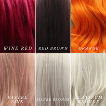 Load image into Gallery viewer, 60’s Bun and Bangs Half Up Half Down Bows/Daisies