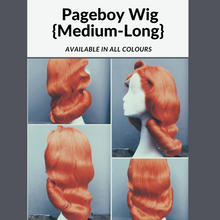 Load image into Gallery viewer, Medium-Long Pageboy in custom colour.